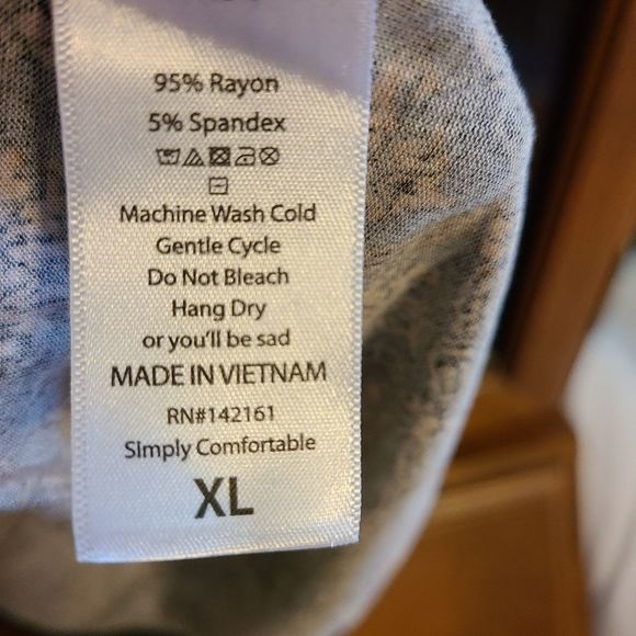 Lularoe - azure skirt - size XL - black and orange print - NWT - Picture 5 of 5